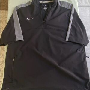 Nike Black and Gray Lightweight Jacket